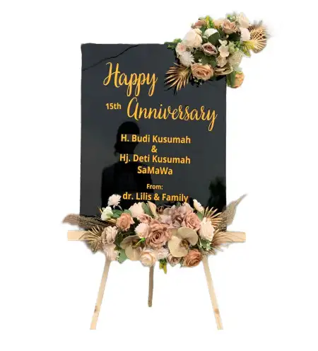 Papan Bunga Akrilik krian sidoarjo